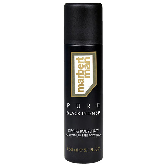 MARBERT MAN PURE BLACK DEO & BODY SPRAY 150 ML