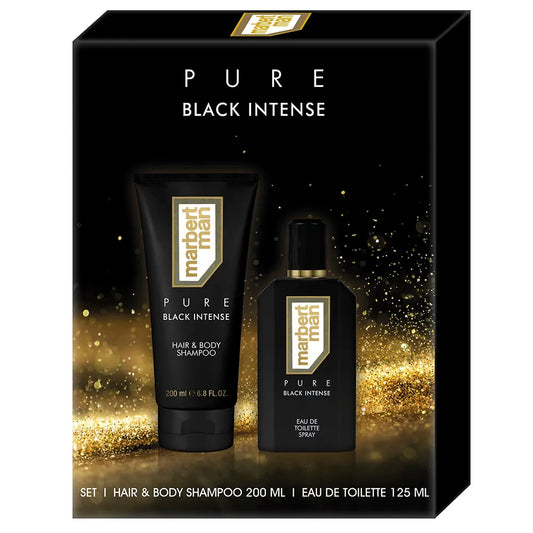 MARBERT MAN PURE BLACK EAU DE TOILETTE 125 ML & SHOWER GEL 200 ML GIFTSET