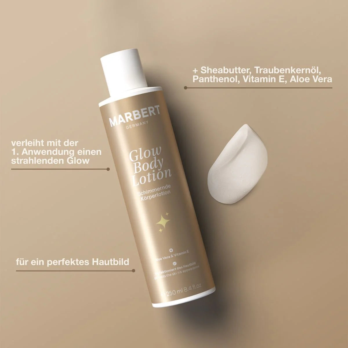 Marbert Glow Set Glow Bodylotion + Glow Face Cream