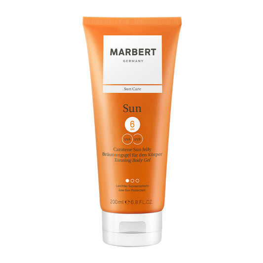 MARBERT CAROTENE SUN JELLY TANNING BODY GEL TUBE 200 ML