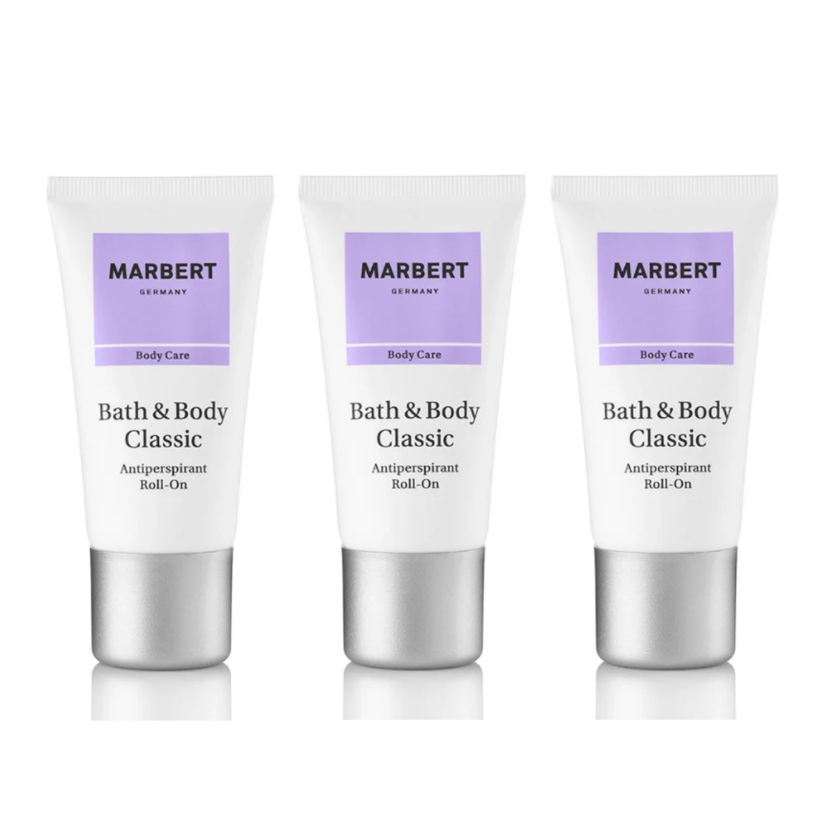 BUNDLE 3 PIECES BATH & BODY CLASSIC ANTIPERSPIRANT ROLL-ON 50 ML