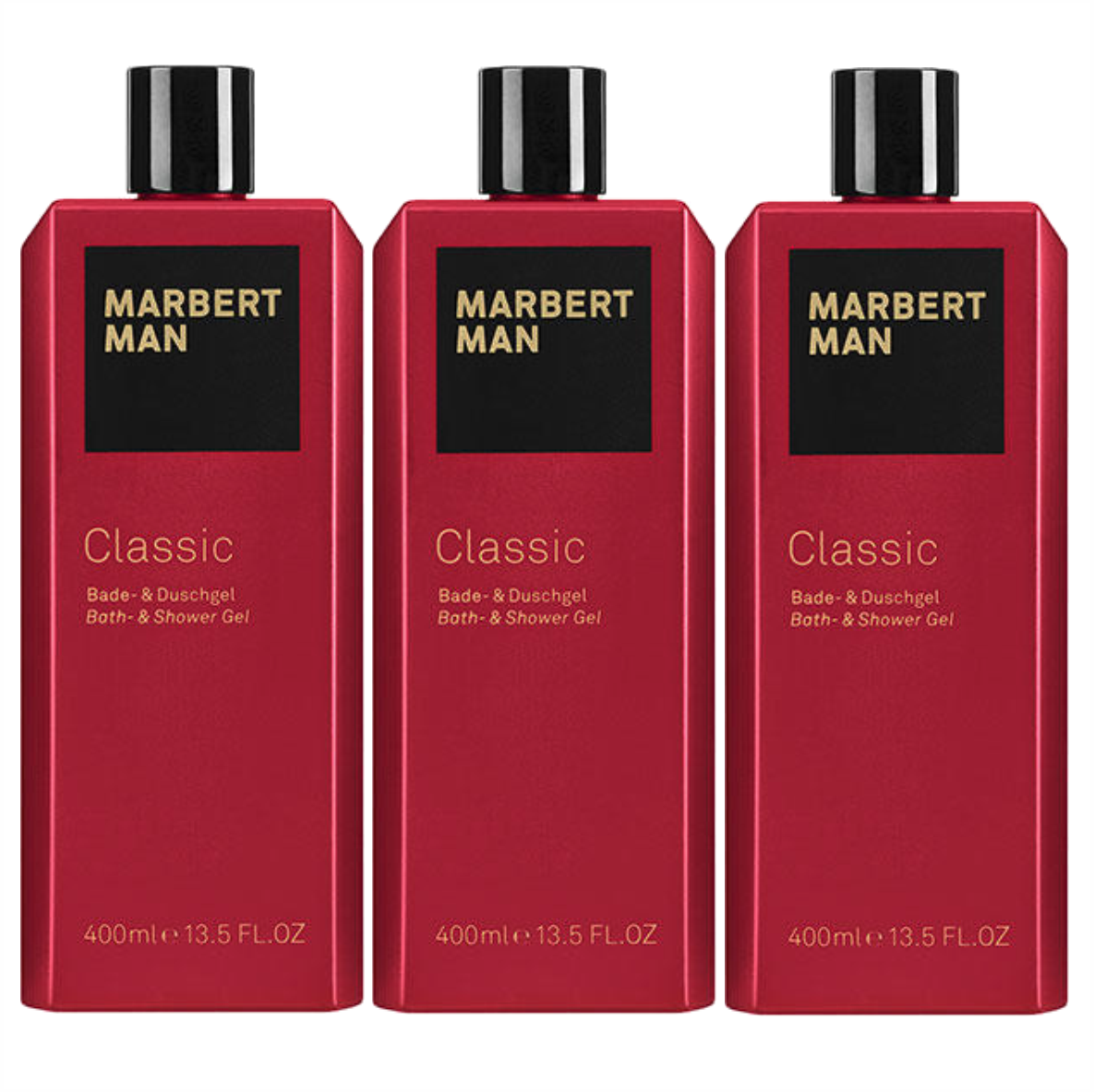 BUNDLE OF 3 PIECES MARBERT MAN CLASSIC SHOWER GEL 400 ML