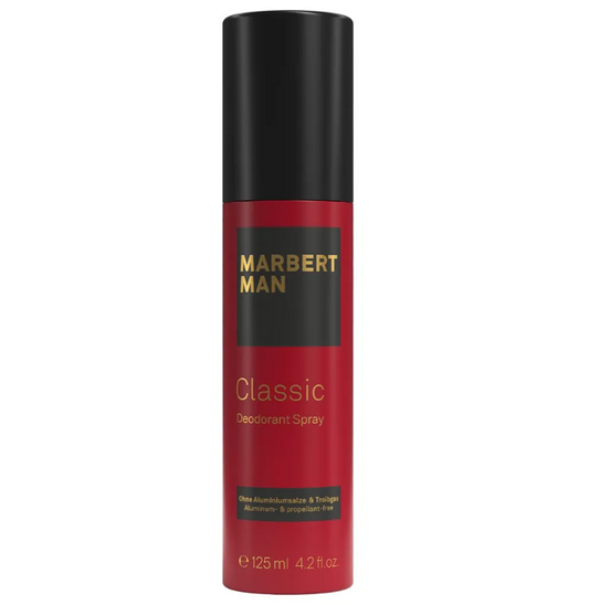MARBERT MAN CLASSIC DEODORANT SPRAY 125 ml (nieuwe verpakking)