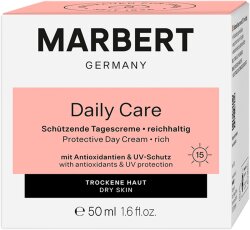 MARBERT DAILY CARE PROTECTIVE DAY CREAM RICH - DROGE HUID 50 ML