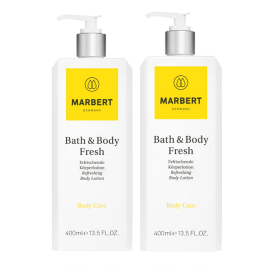 BUNDEL 2 STUKS MARBERT BATH & BODY FRESH BODY LOTION 400 ML