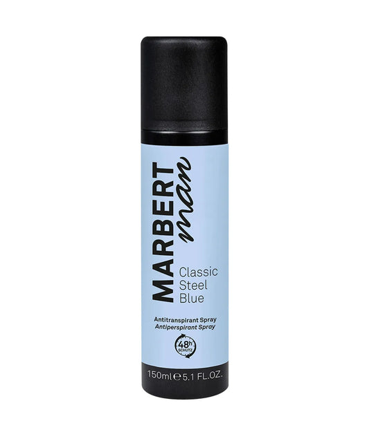 MARBERT MAN STEEL BLUE ANTITRANSPIRANT SPRAY 150 ML