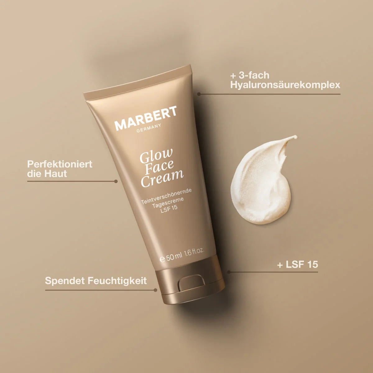 Marbert Glow Set Glow Bodylotion + Glow Face Cream