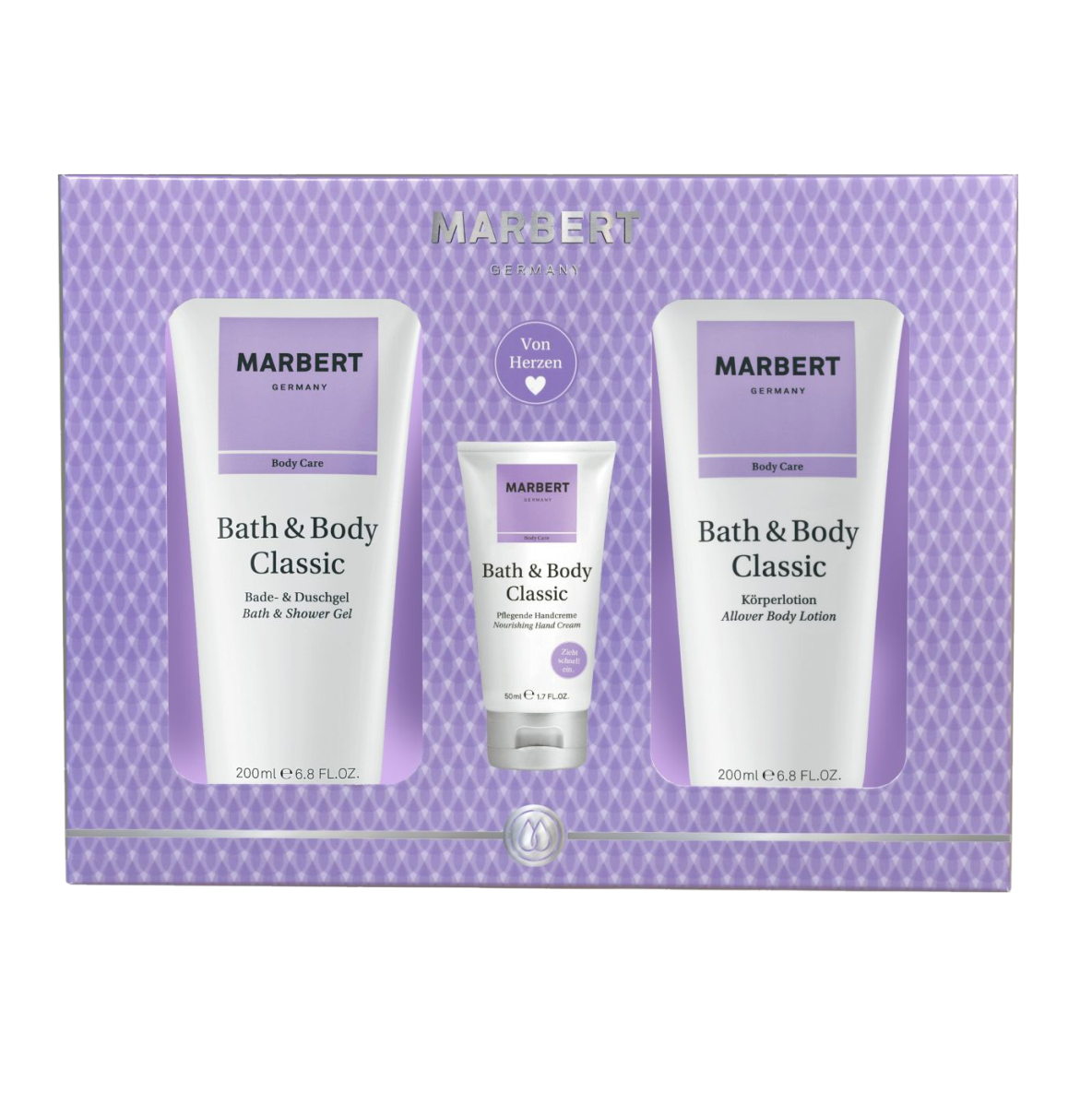 MARBERT BATH & BODY CLASSIC GIFTSET 3 ARTIKELEN