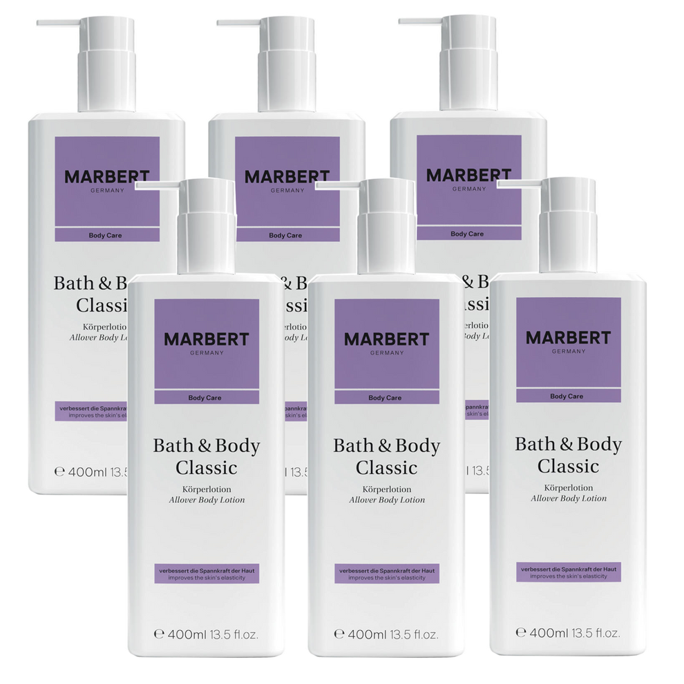 BUNDEL 6 STUKS BATH & BODY CLASSIC BODY LOTION 400 ML – Marbertshop